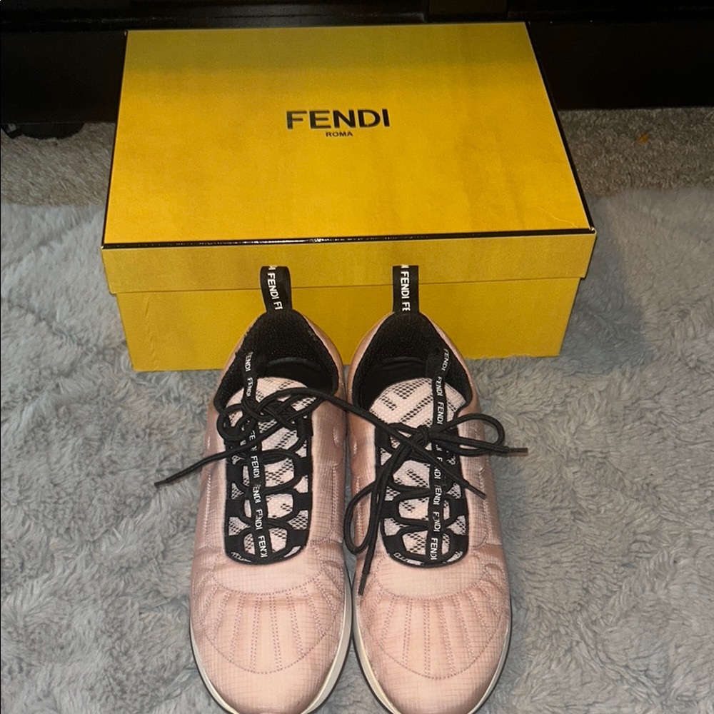 Fendi Freedom Pink women’s sneakers- brand new (size 37) US 7